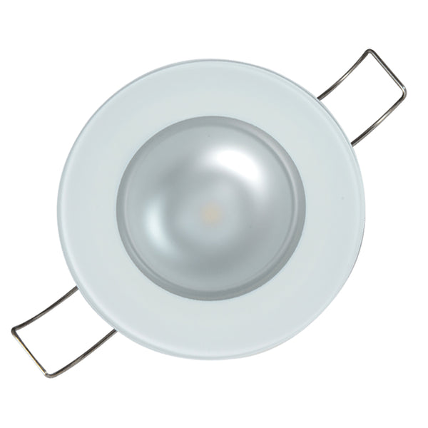Lumitec Mirage Flush Mount Down Light Spectrum RGBW  Glass Bezel 113197