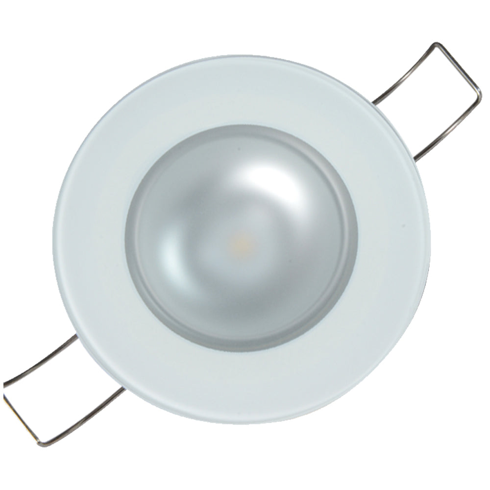 Lumitec Mirage Flush Mount Down Light Spectrum RGBW  Glass Bezel 113197 Main image