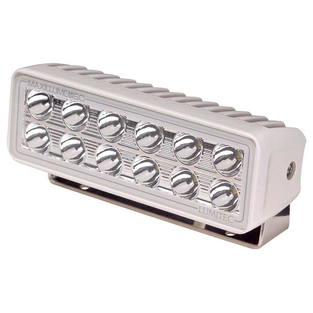 Lumitec Maxillume h60 - Trunnion Mount Flood Light - White Dimming - White Housing [101334] Secondary image