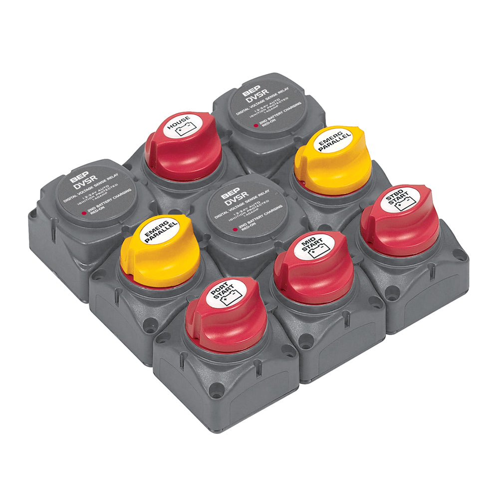 BEP Battery Distribution Cluster fTriple Outboard Engine wFour Battery Banks 719140ADVSR Main image