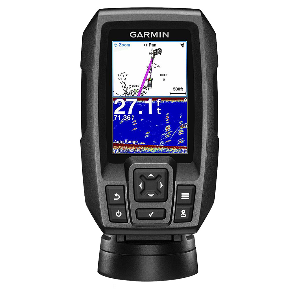 Garmin STRIKER 4 FishFinder w4Pin 77200kHz TM Transducer 0100155000 Main image