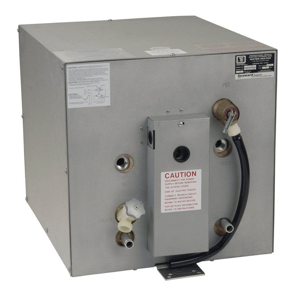 Whale Seaward 11 Gallon Hot Water Heater wFront Heat Exchanger  Galvanized Steel  120V  1500W F1100 Main image