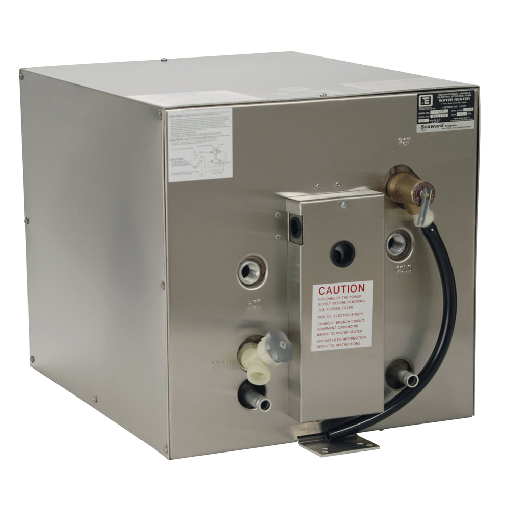 Whale Seaward 11 Gallon Hot Water Heater wFront Heat Exchanger  Stainless Steel  120V  1500W F1200 Main image
