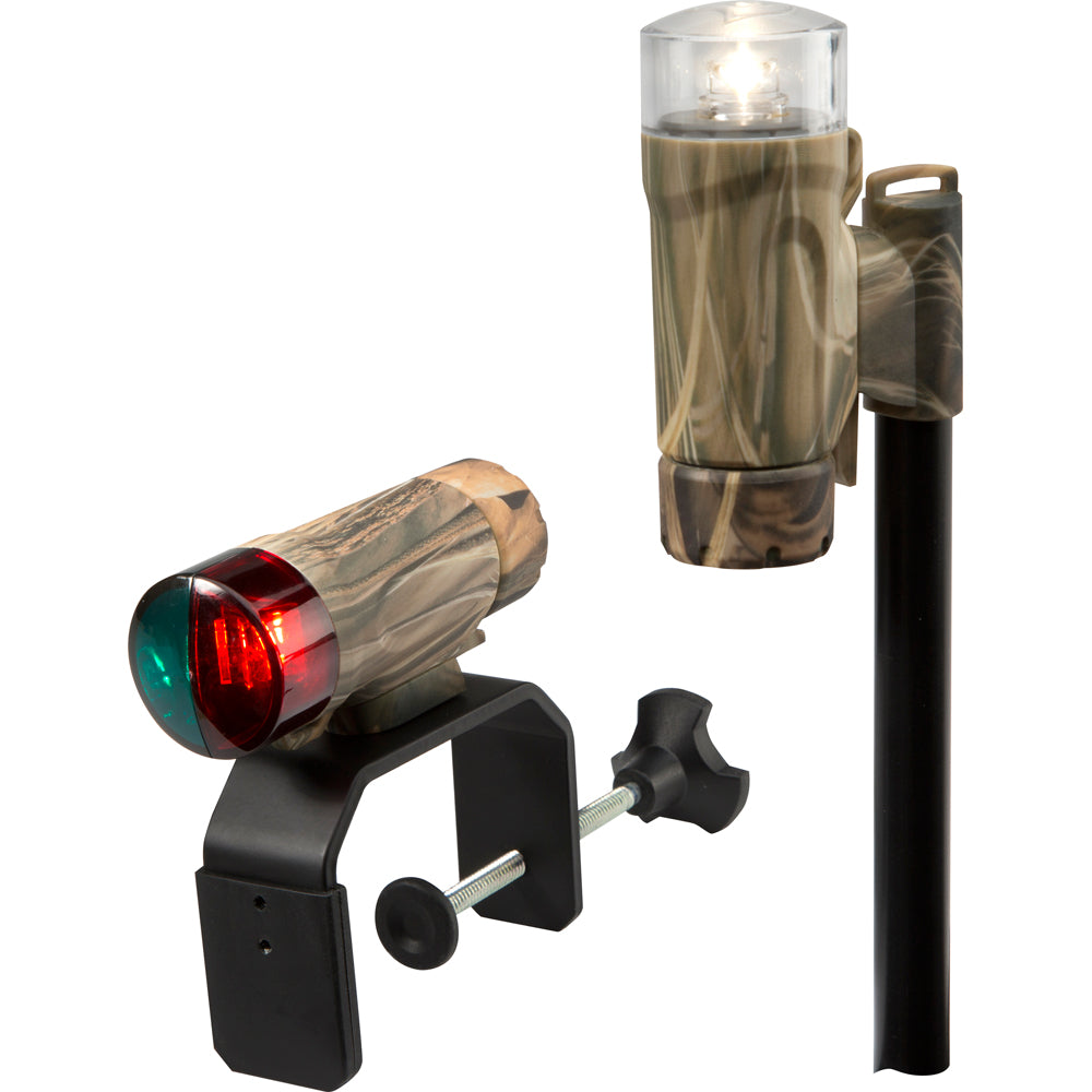 Attwood ClampOn Portable LED Light Kit  RealTree Max4 Camo 141917 Main image
