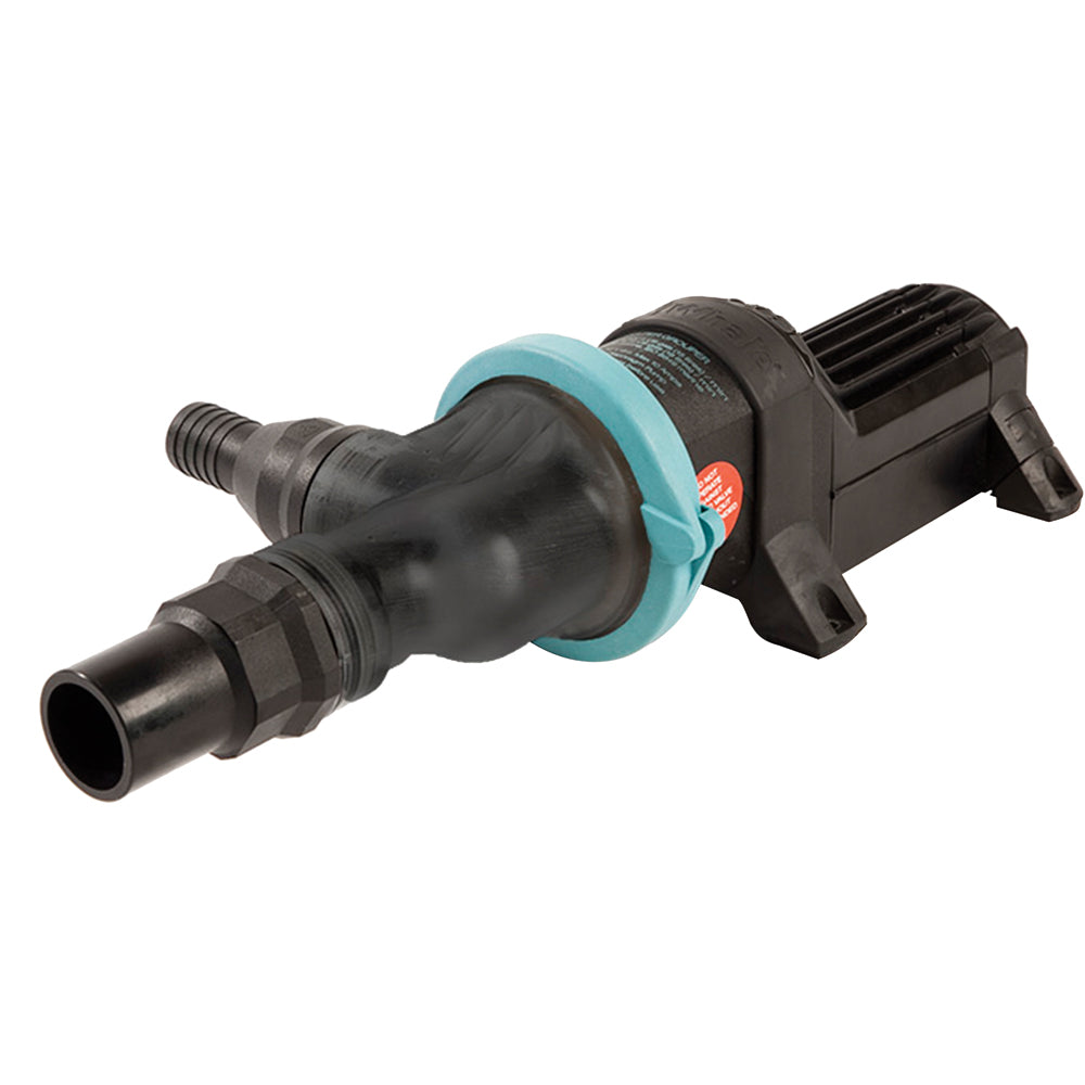 Whale Gulper Grouper Mk3 FishboxWaste Pump w90 Degree Ports  12V BP4772 Main image