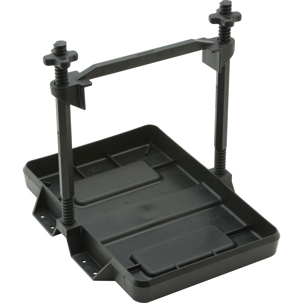 Attwood HeavyDuty AllPlastic Adjustable Battery Tray  24 Series 90975 Main image