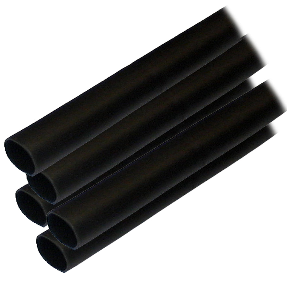 Ancor Adhesive Lined Heat Shrink Tubing ALT  12 x 12  5Pack  Black 305124 Main image