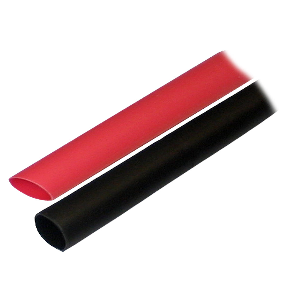 Ancor Adhesive Lined Heat Shrink Tubing ALT  12 x 3  2Pack  BlackRed 305602 Main image
