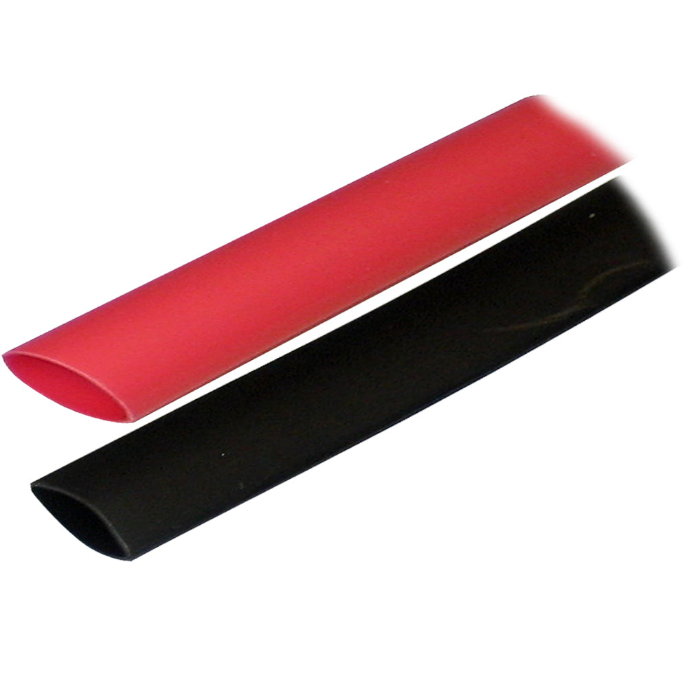 Ancor Adhesive Lined Heat Shrink Tubing ALT  34 x 3  2Pack  BlackRed 306602 Main image