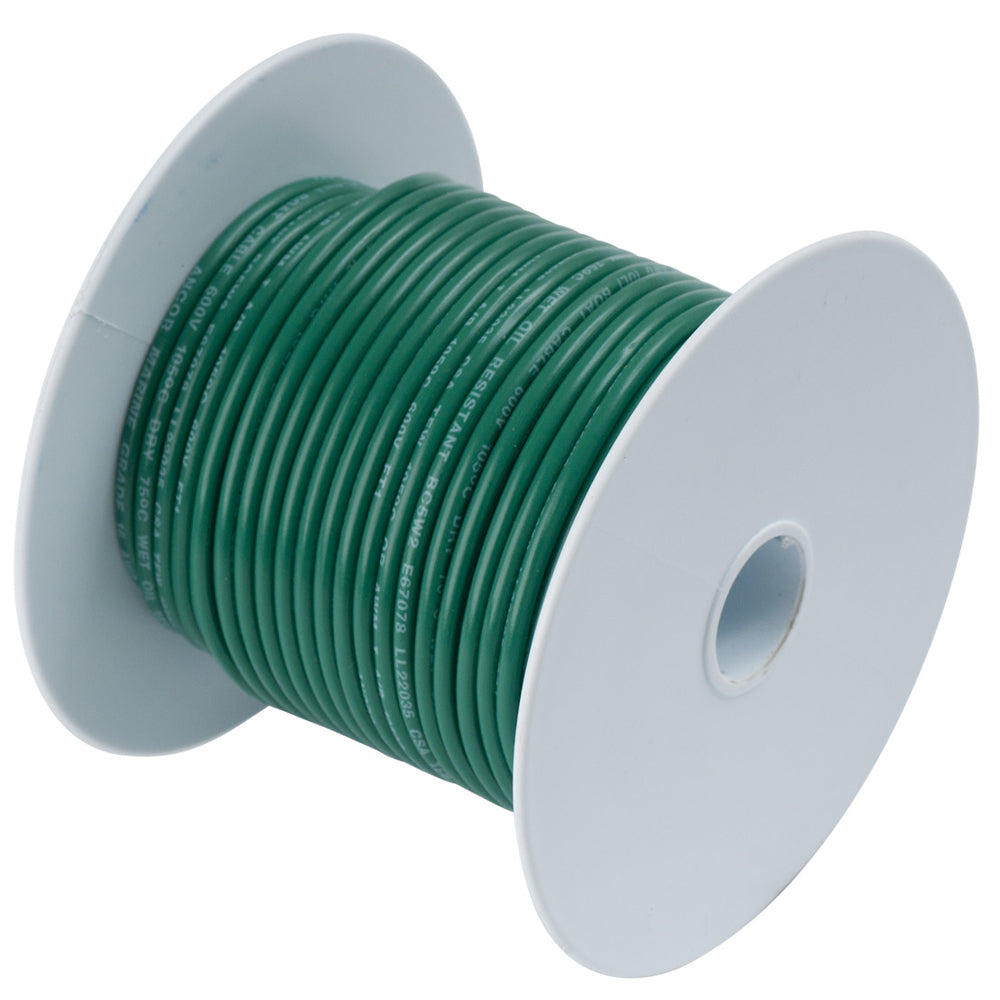 Ancor Green 16 AWG Tinned Copper Wire  100 102310 Main image