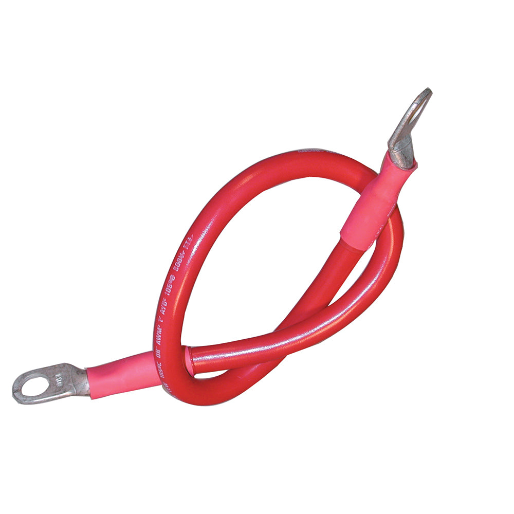 Ancor Battery Cable Assembly 4 AWG 21mm Wire 38 95mm Stud Red  18 457cm 189131 Main image