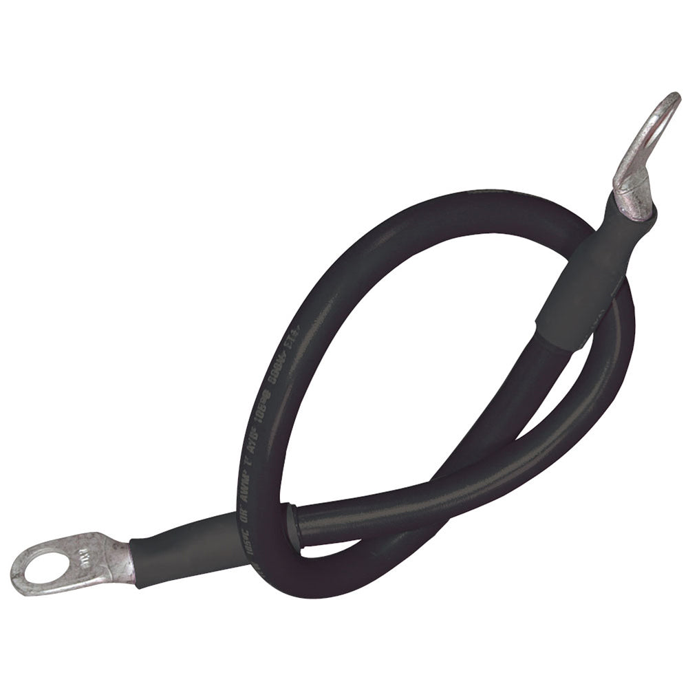 Ancor Battery Cable Assembly 2 AWG 34mm Wire 516 793mm Stud Black  18 457cm 189140 Main image