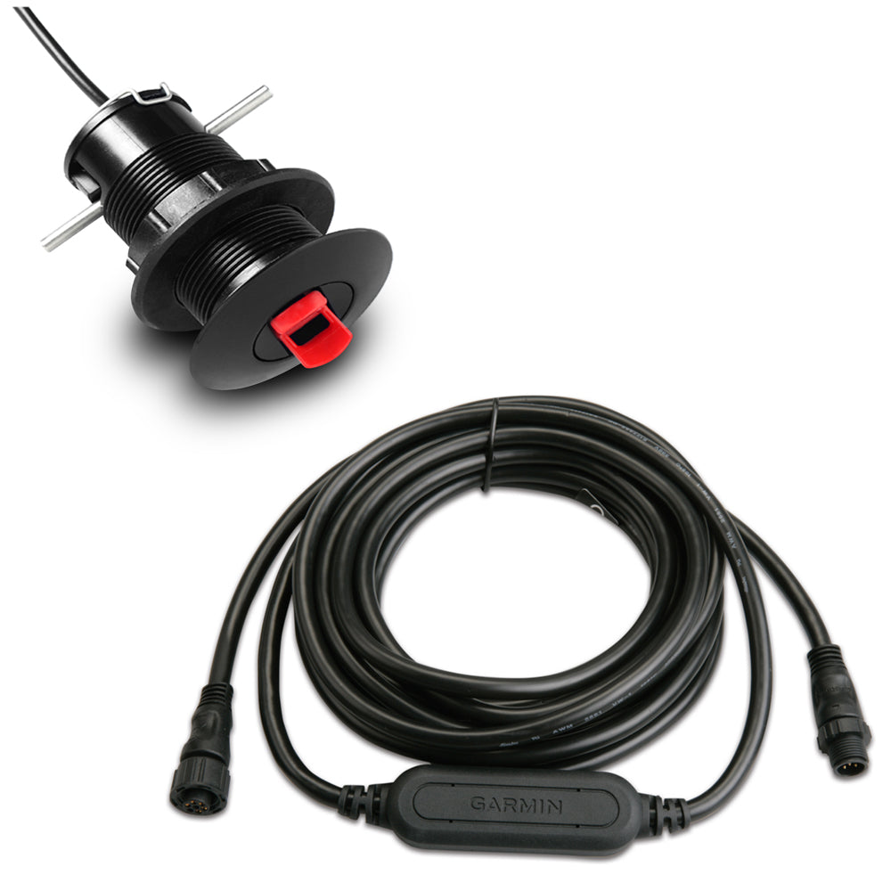 Garmin GST 43 ThruHull SpeedTemperature Transducer wGST 10 Bundle 0100428400 Main image