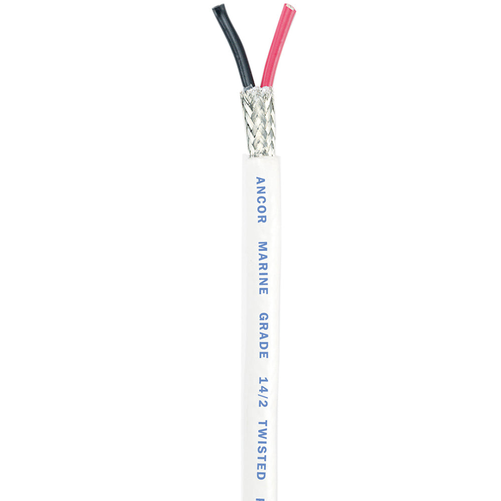 Ancor Twisted Pair wShield  142 AWG  Round  RedBlack  100 141410 Main image
