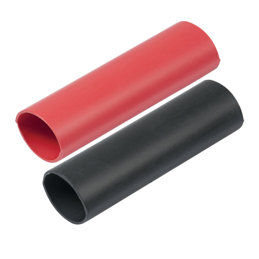 Ancor Heavy Wall Heat Shrink Tubing  34 x 3  2Pack  BlackRed 326202 Main image