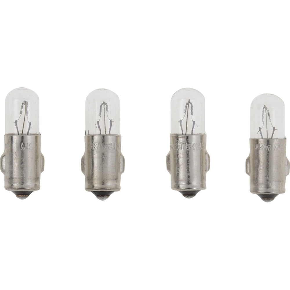 VDO Type A  White Metal Base Bulb  12V  4Pack 600802 Main image