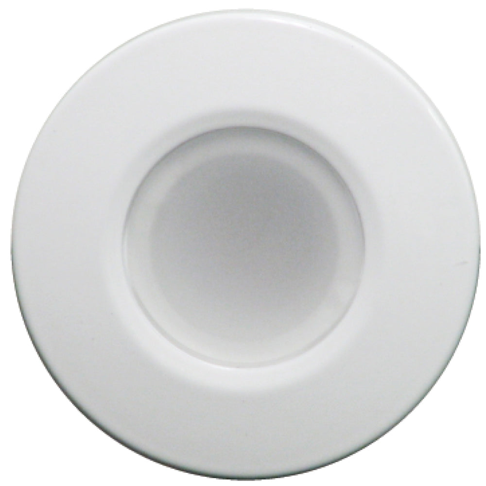 Lumitec Orbit Flush Mount Down Light  Blue NonDimming Red NonDimming  White Dimming wWhite Housing 112528 Main image