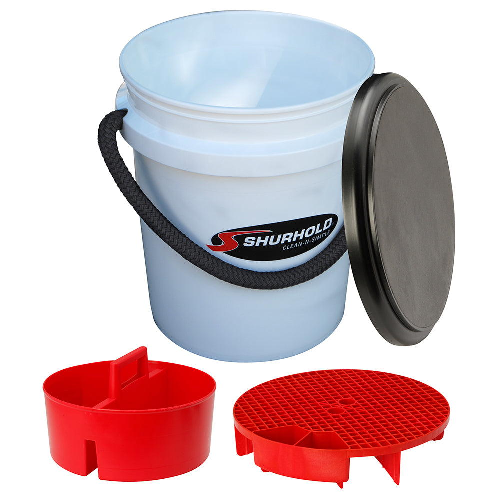 Shurhold One Bucket Kit  5 Gallon  White 2461 Main image
