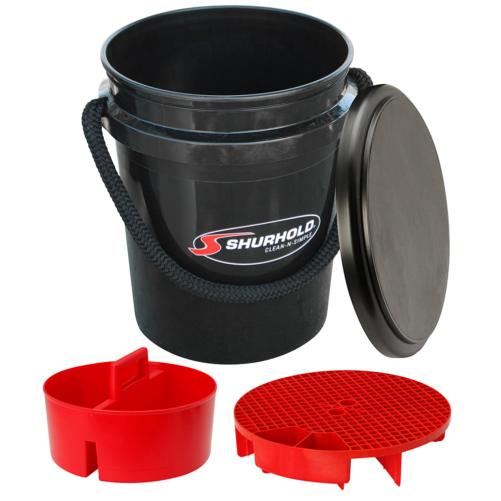 Shurhold One Bucket Kit  5 Gallon  Black 2462 Main image