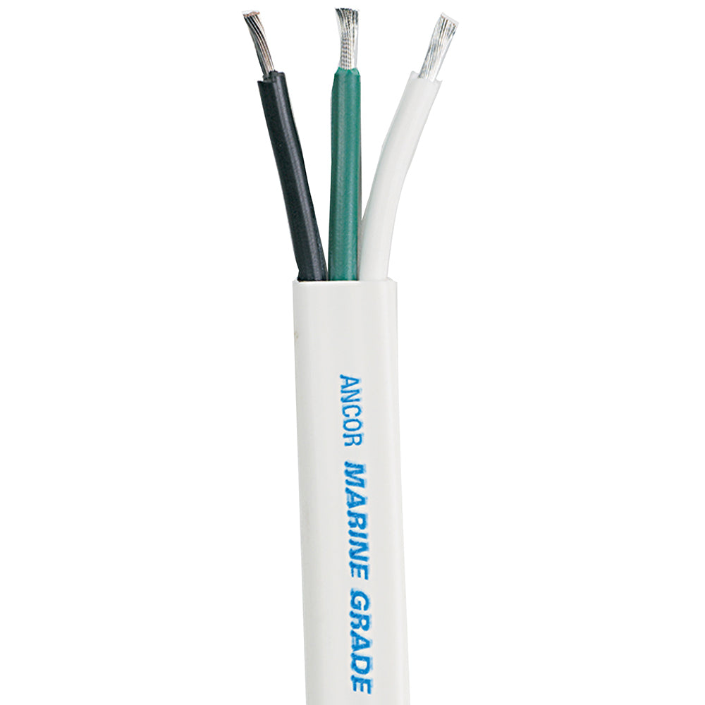 Ancor White Triplex Cable  83 AWG  Flat  100 130910 Main image