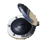 Maxwell Foot Switch  Cover  Stainless Steel P100735