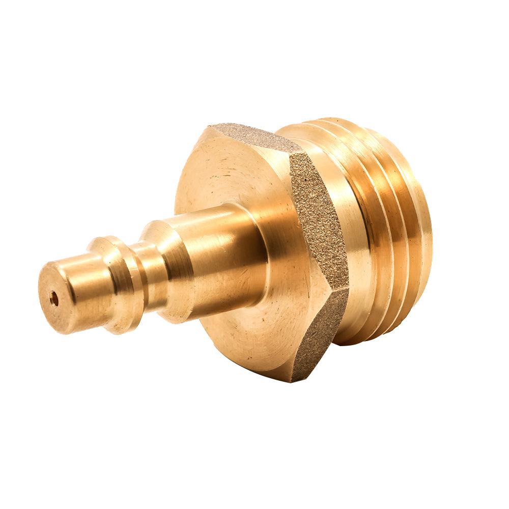 Camco Blow Out Plug  Brass  QuickConnect Style 36143 Main image