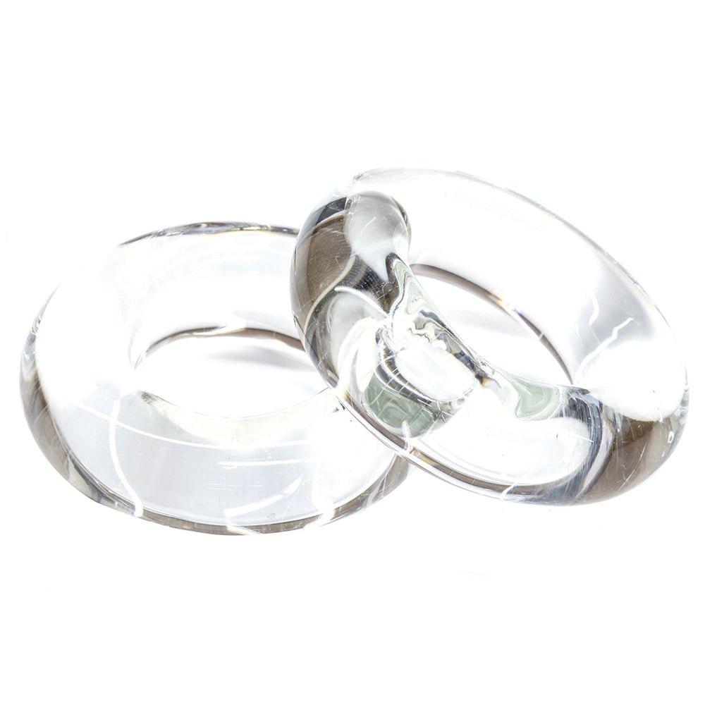 Tigress Glass Outrigger Rings  Pair 88650 Main image