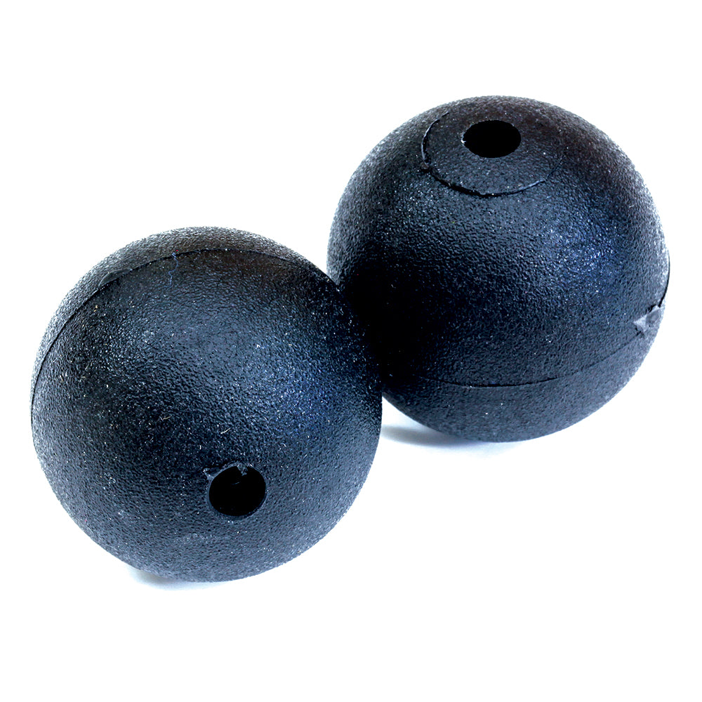 Tigress Black Plastic Outrigger Stops  114  Pair 88690 Main image