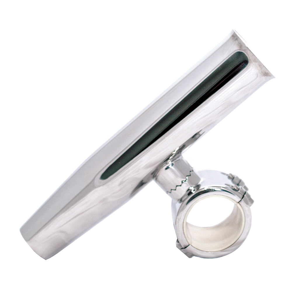 Tigress 112 Polished SS Adjustable ClampOn Rod Holder 88193 Main image