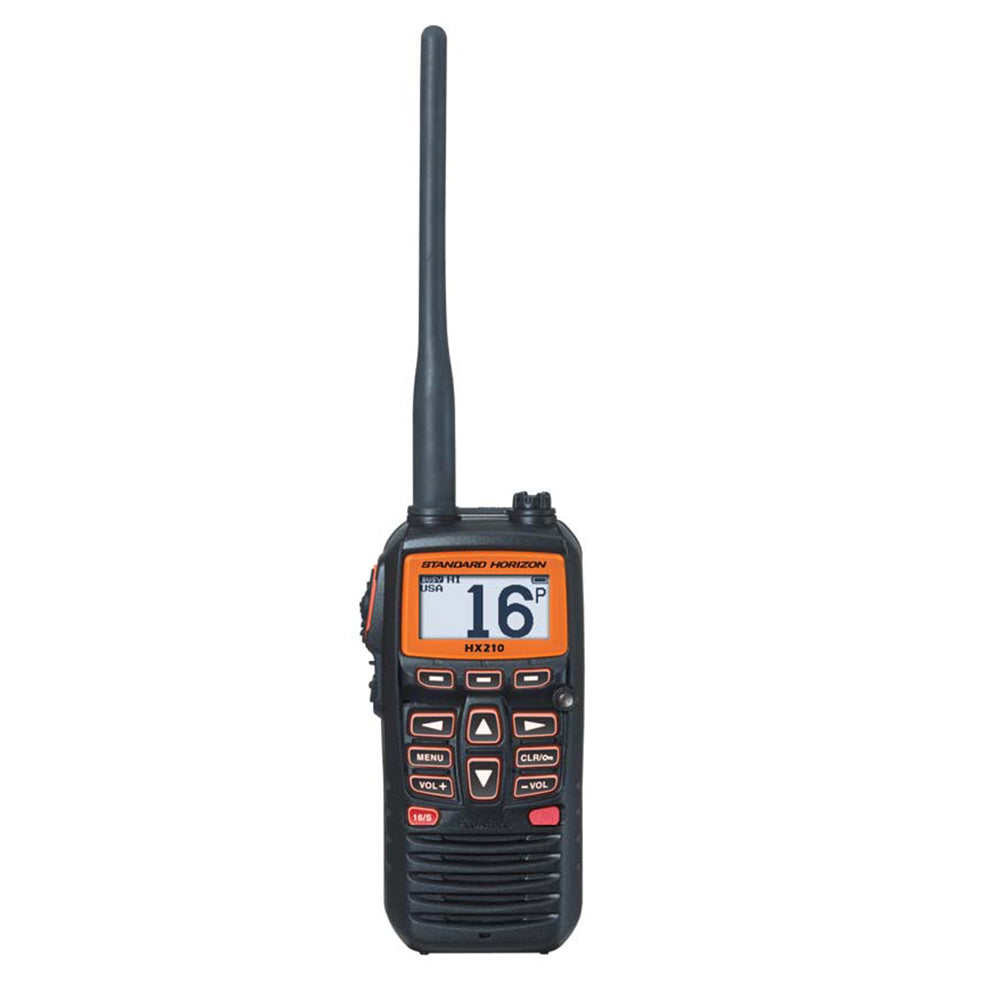 Standard Horizon HX210 6W Floating Handheld Marine VHF Transceiver HX210 Main image