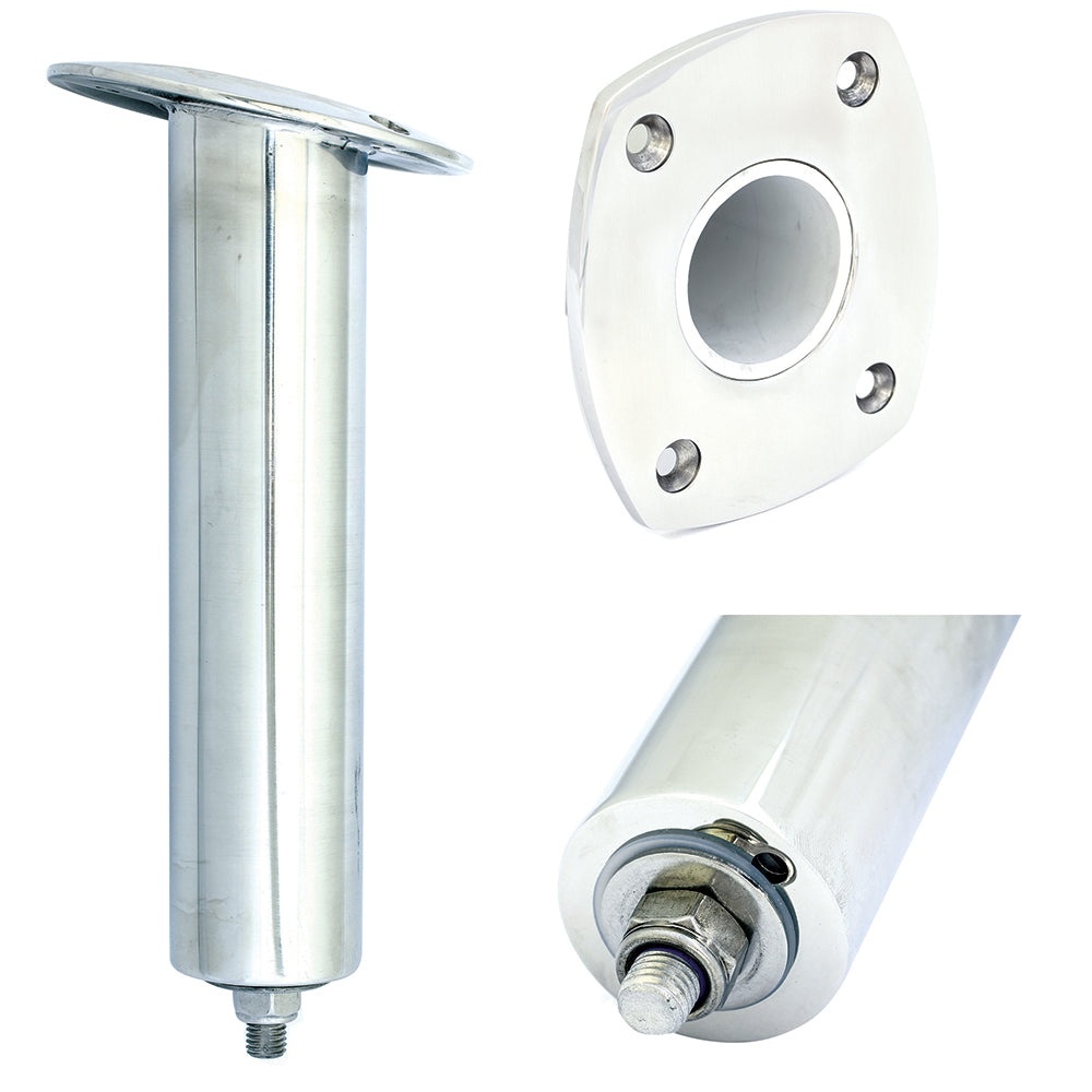 Tigress 4 Hole Extra Long Swivel Rectangular Head Rod Holder  15 Degree  1212 88524XL Main image