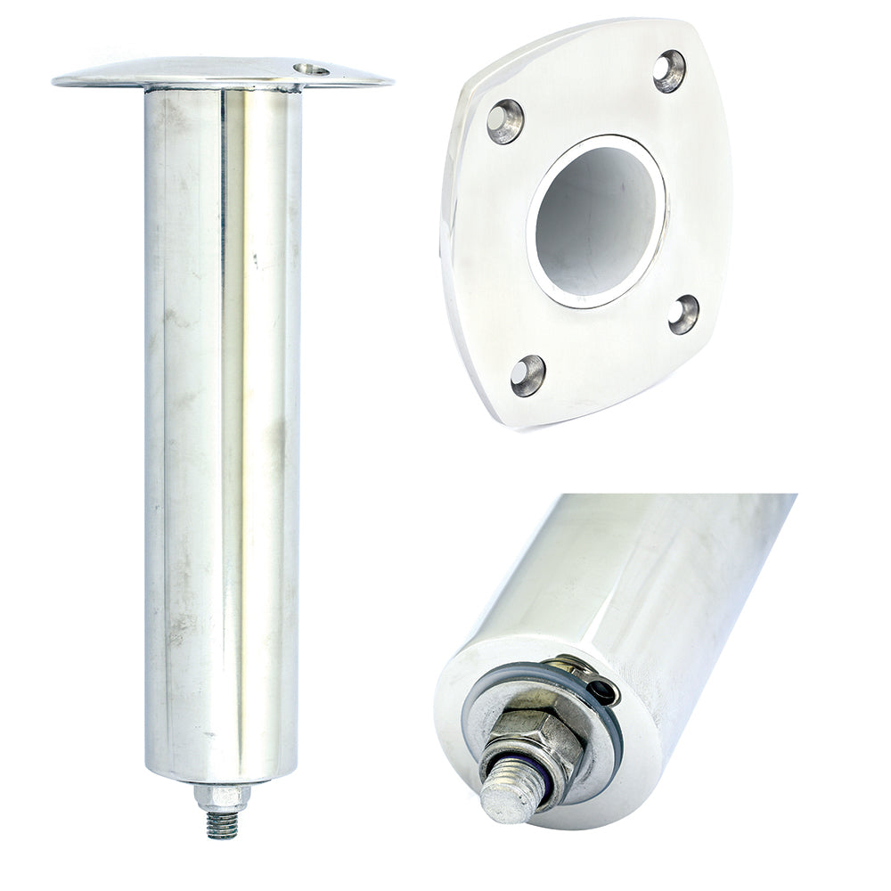 Tigress 4 Hole Swivel Rectangular Head Rod Holder  0 Degree  1012 88522SM Main image