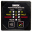 FireboyXintex Propane Fume Detector  Alarm w2 Plastic Sensors  Solenoid Valve  Square Black Bezel Display P2BSR