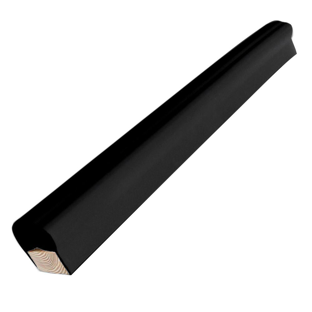 Dock Edge Piling Post Bumper  One End Capped  6  Black DE1022BF Main image