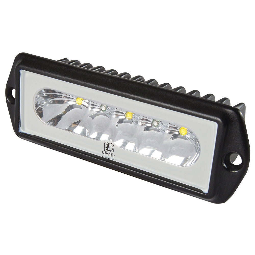 Lumitec Capri2 - Flush Mount LED Flood Light - Black Housing - 2-Color White/Blue Dimming [101186] Secondary image
