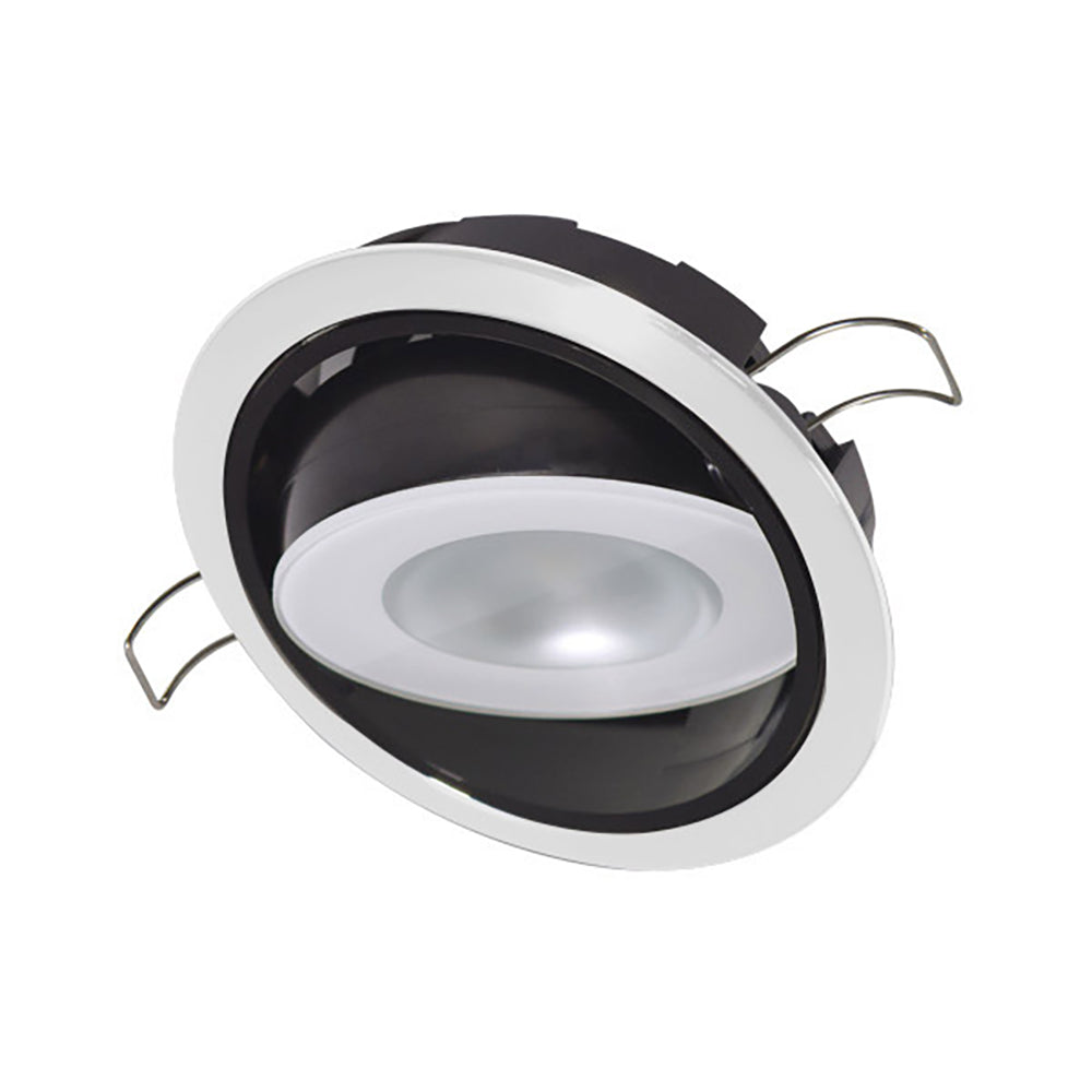 Lumitec Mirage Positionable Down Light - Spectrum RGBW Dimming - White Bezel [115127] Secondary image