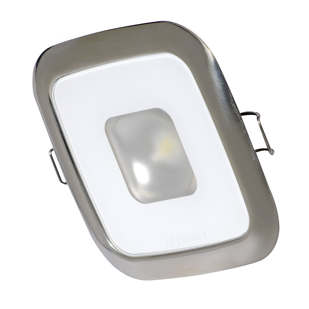 Lumitec Square Mirage Down Light - Warm White Dimming - Hi-CRI - Polished Bezel [116119] Secondary image
