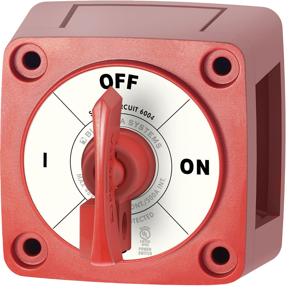 Blue Sea 6004 Single Circuit ONOFF wLocking Key  Red 6004 Main image