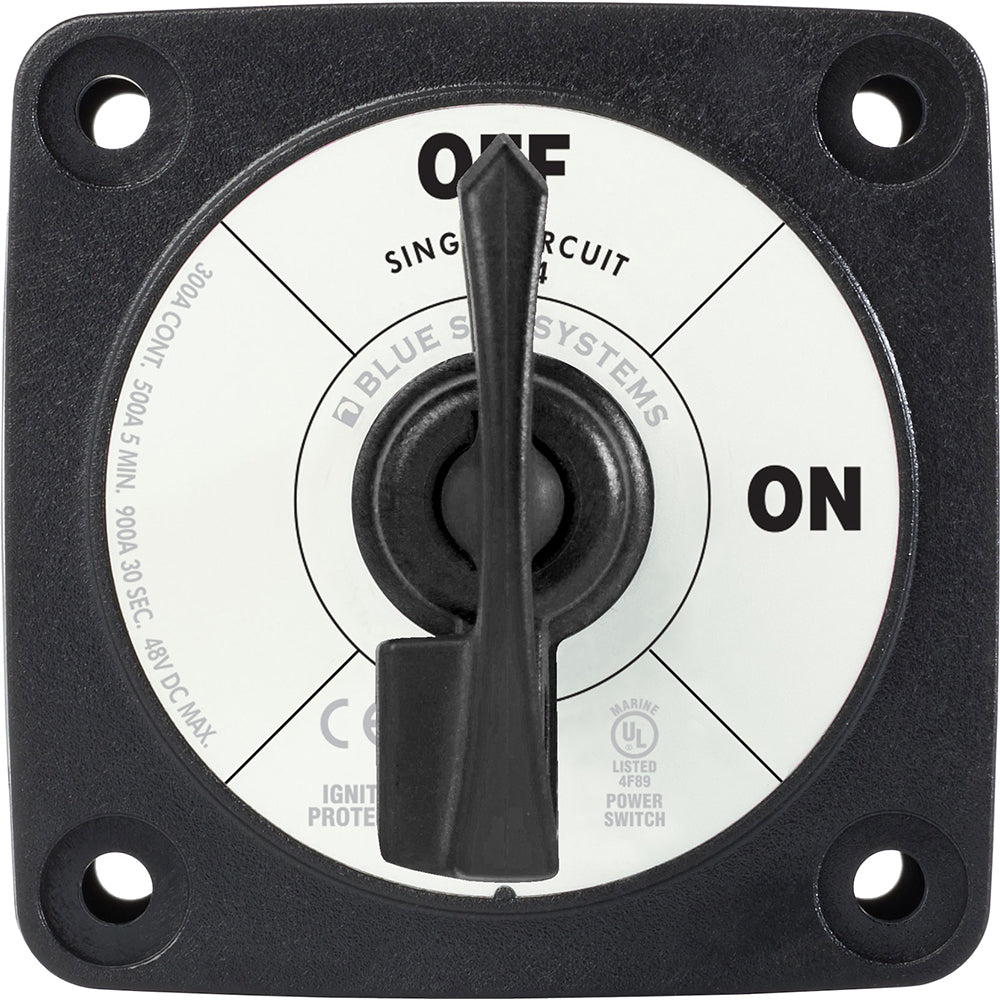 Blue Sea 6004200 Single Circuit ON-OFF w/Locking Key - Black [6004200] Secondary image