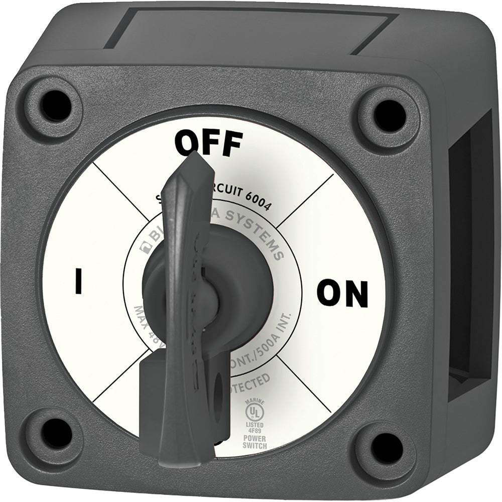 Blue Sea 6004200 Single Circuit ONOFF wLocking Key  Black 6004200 Main image