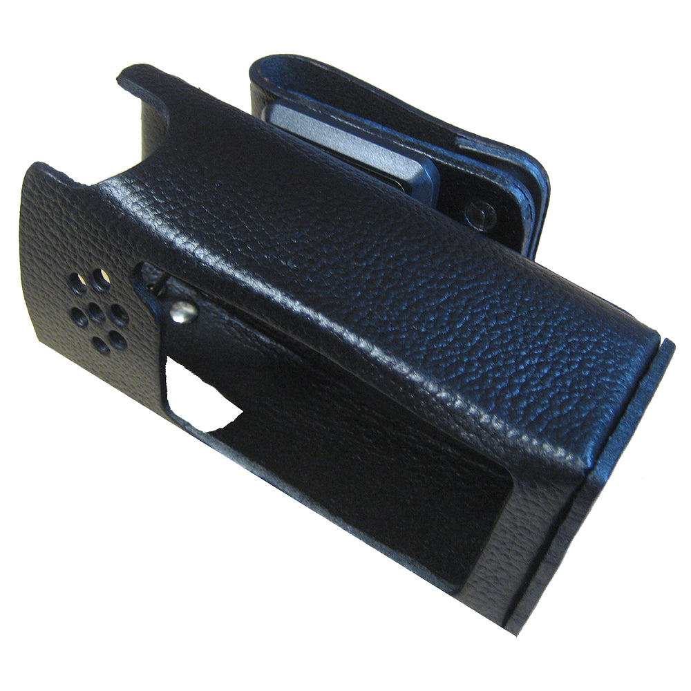 Standard Horizon Leather Case wSwivel Belt Clip fHX400 Handheld VHF SHC19 Main image