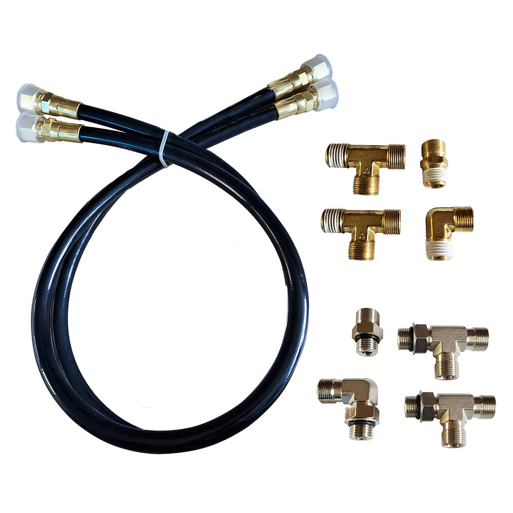 Octopus 30 Hose  Fitting Kit Including Orb  NPT Helm Fittings OC17SUK42 Main image