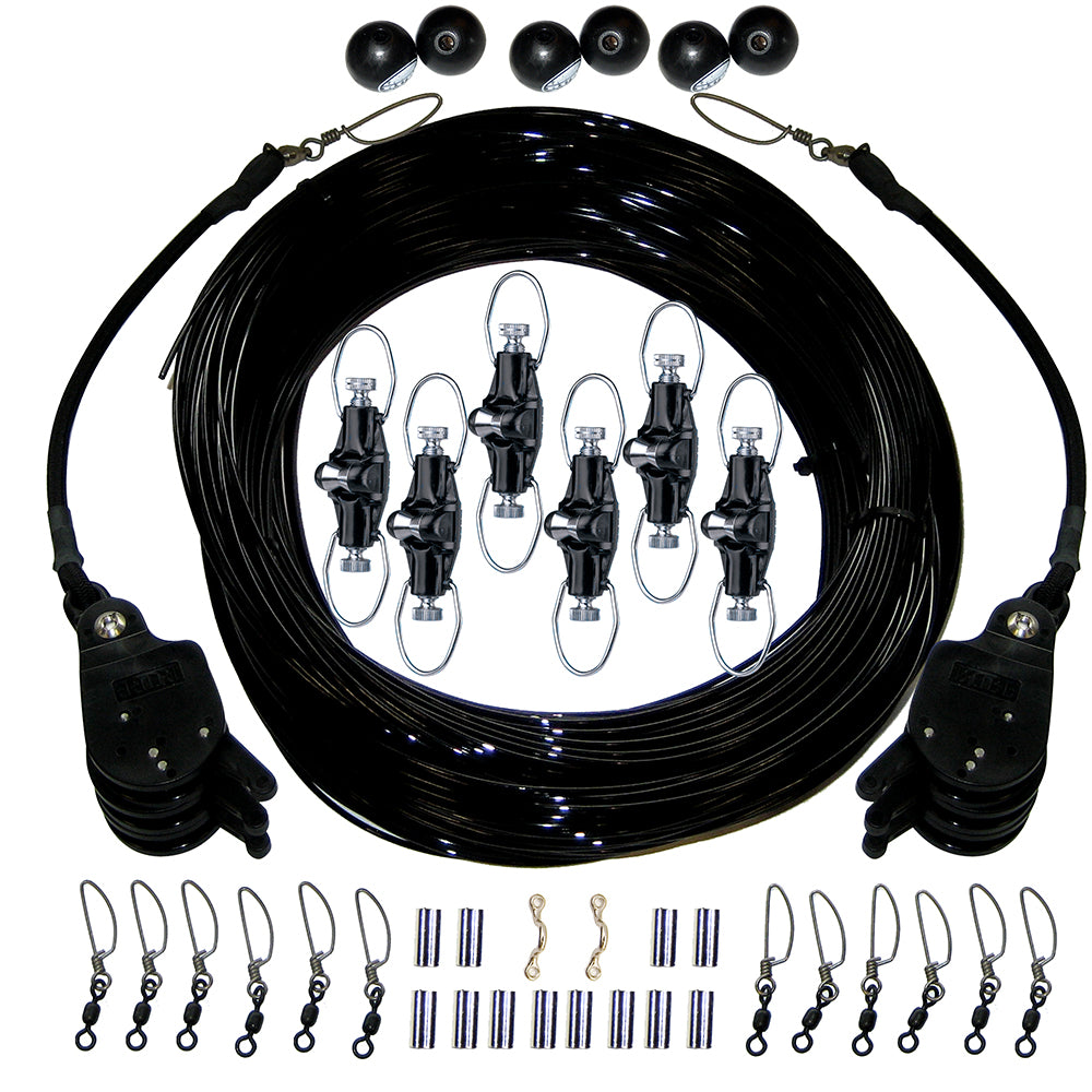 Rupp Triple Rigging Kit WLokUps  NokOuts  460 Black Mono Cord CA0160MO Main image