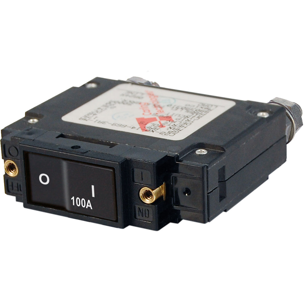 Blue Sea 7549 CSeries Flat Rocker Circuit Breaker  Single Pole  100A 7549 Main image