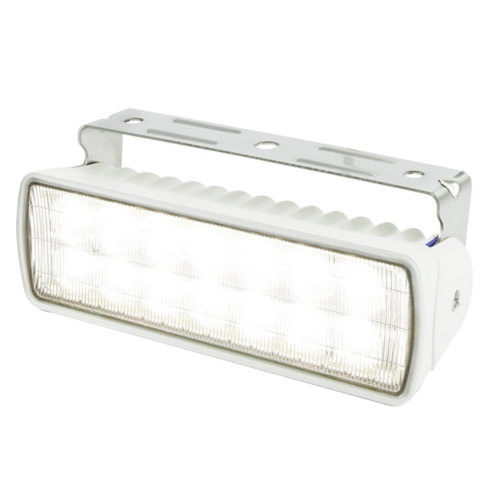 Hella Marine Sea HawkXLR LED Floodlight  White LEDWhite Housing 980740011 Main image