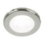Hella Marine EuroLED 75 3 Round Screw Mount Down Light  White LED  Stainless Steel Rim  24V 958110121
