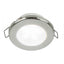 Hella Marine EuroLED 75 3 Round Spring Mount Down Light  White LED  Stainless Steel Rim  12V 958110521