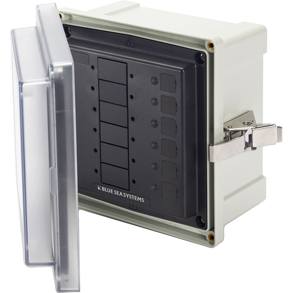 Blue Sea 3113  SMS Panel Enclosure w6 Blank Circuits  3113 Main image