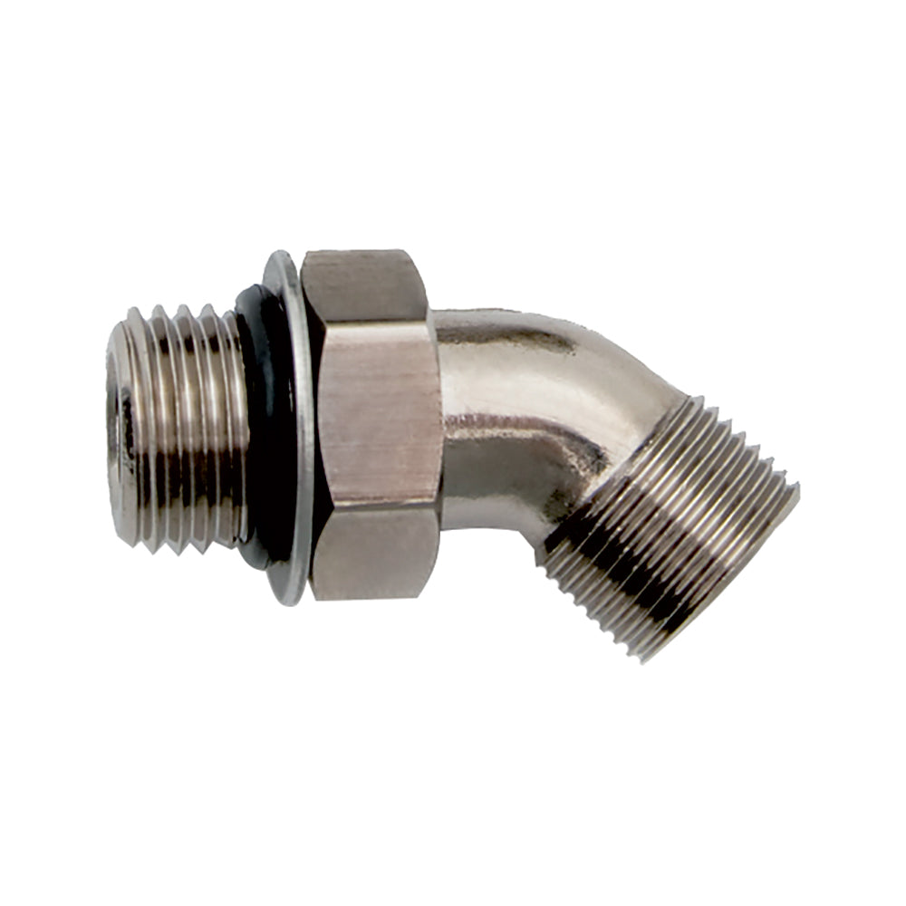 Uflex 45 Adjustable Fitting fBack of UP Series Helms ORB 6 to 38 COMP AF45 Main image