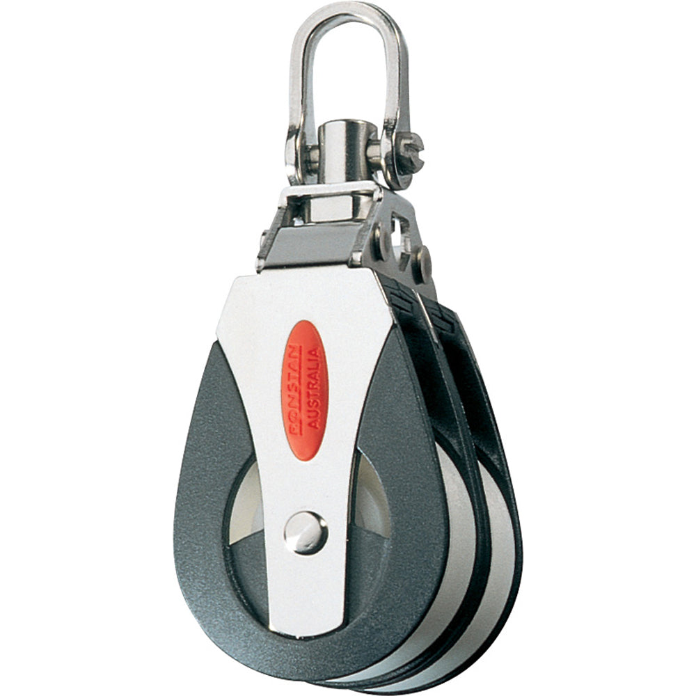 Ronstan Series 40 All Purpose Block  Double Block  Full Swivel Head RF41200 Main image